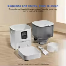 Automatic timed cat feeder